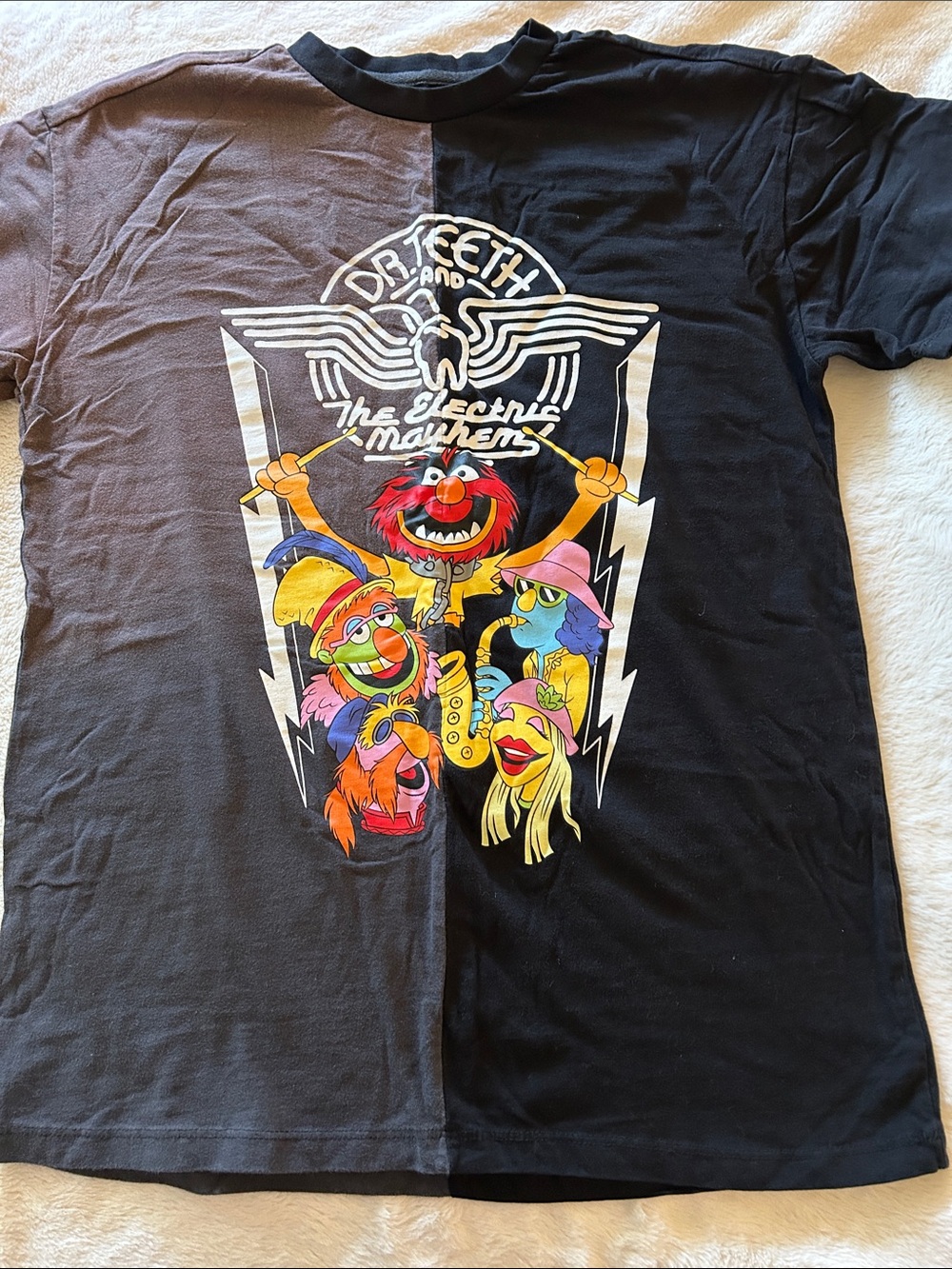 Dr. Teeth & the Electric Mayhem Black Short-Sleeve Graphic Tee